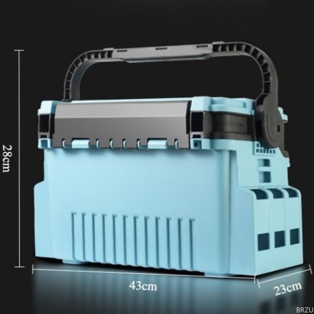 Amazon.co.jp: BRZU 釣りタックルボックス、多機能餌分類収納ボックス